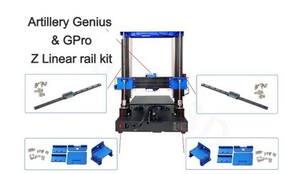 Z Axis Linear Rail upgrade Kit Genius - GPro