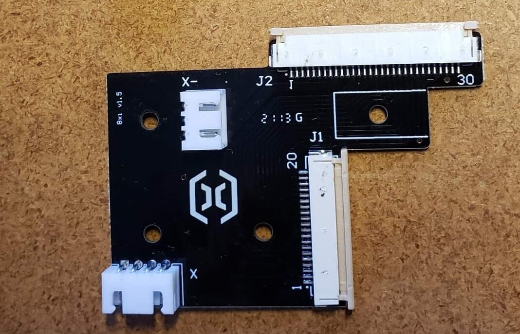X1. v1.5 X carriage PCB