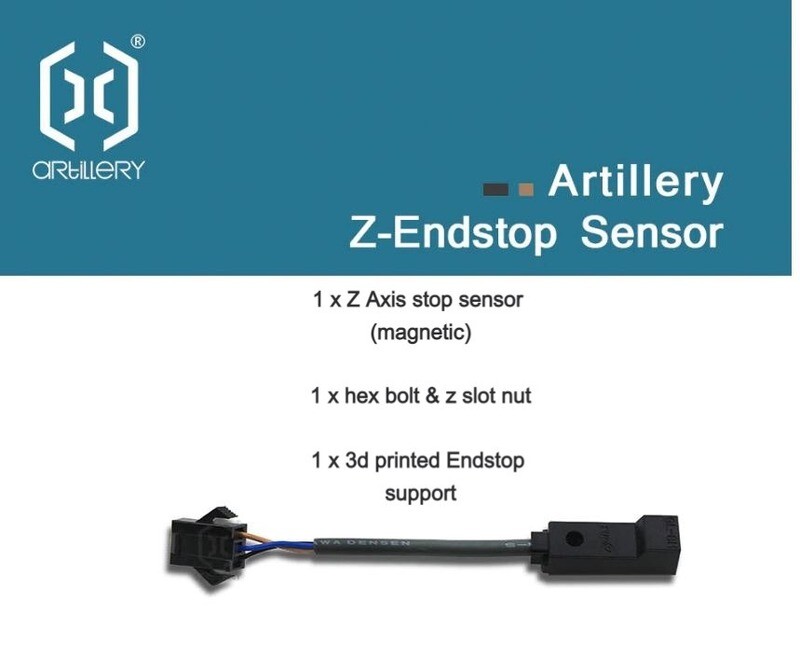 Z axis end stop KIT. ARTILLERY X1-GENIUS &amp; X2 &amp; GPRO**