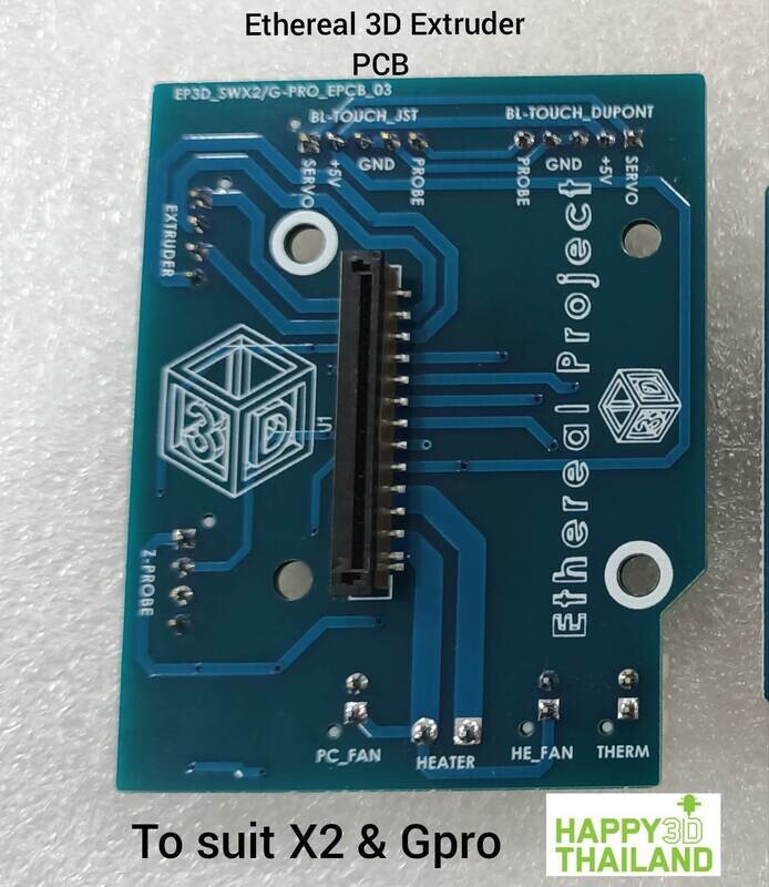 Ethereal 3D UPGRADED Extruder PCB. Sidewinder X2 and Genius Pro