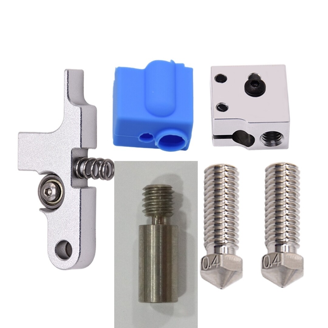6 pce  Artillery extruder/hot end Upgrade kit.  X1-X2. Genius -GPro.