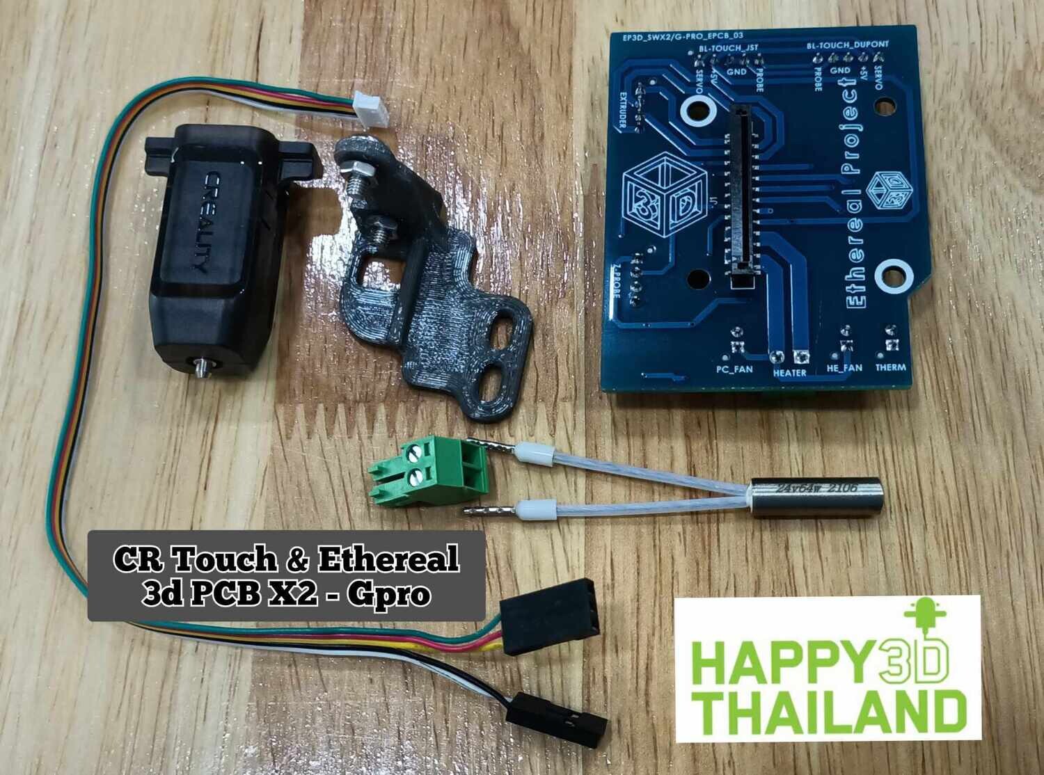 CR Touch ABL sensor upgrade &amp; Ethereal3d PCB. X2 &amp; Genius Pro