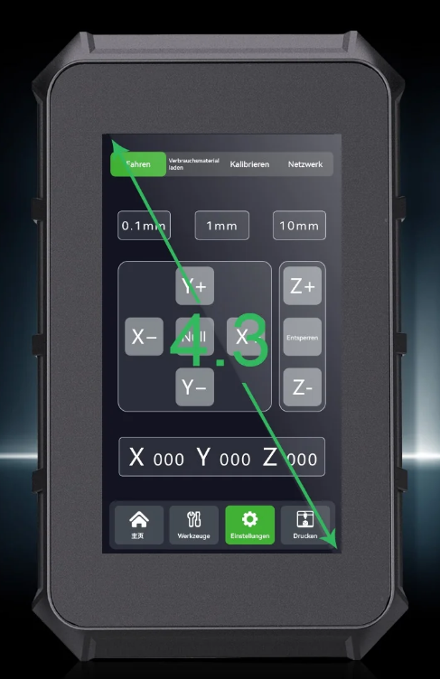X4 series Touch screen