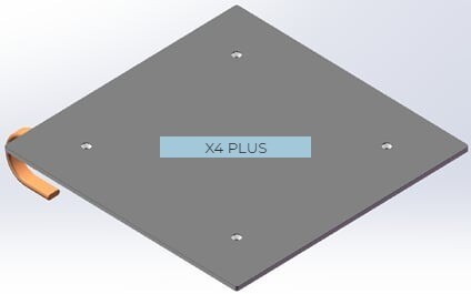 Artillery X4 Series. Hot bed kit. X4 plus
