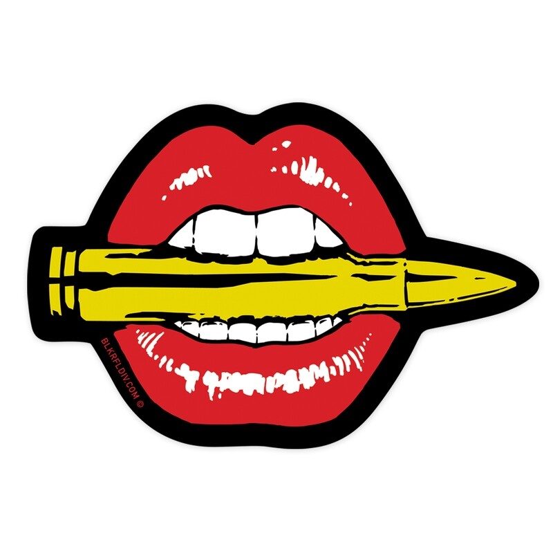 HOT LIPS STICKER