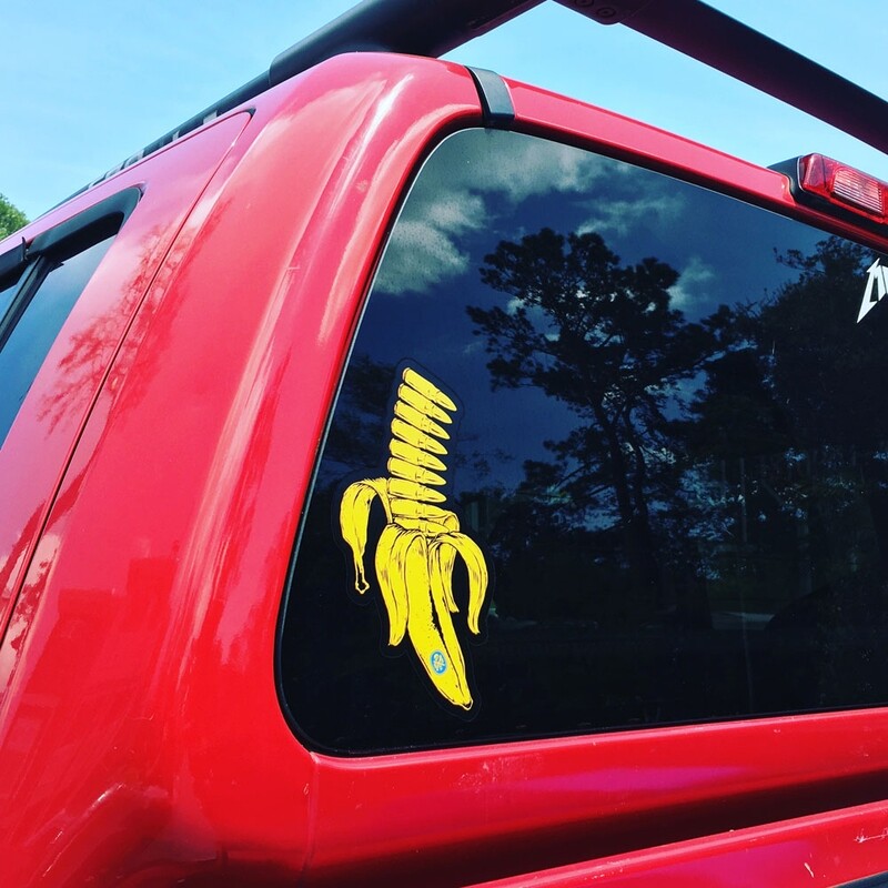 BANANA CLIP STICKER