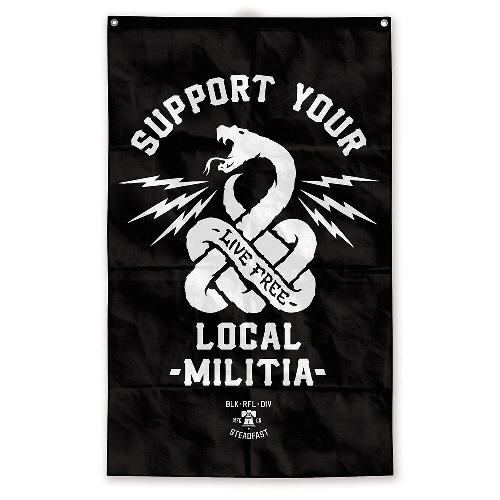 LOCAL MILITIA FLAG
