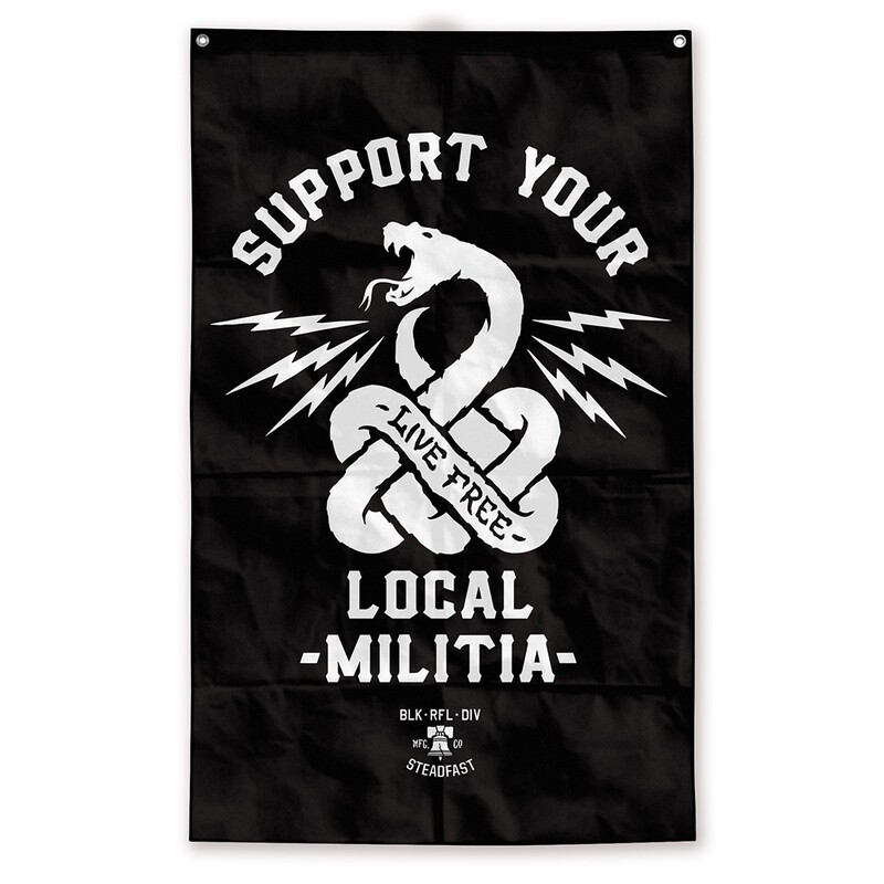 LOCAL MILITIA FLAG