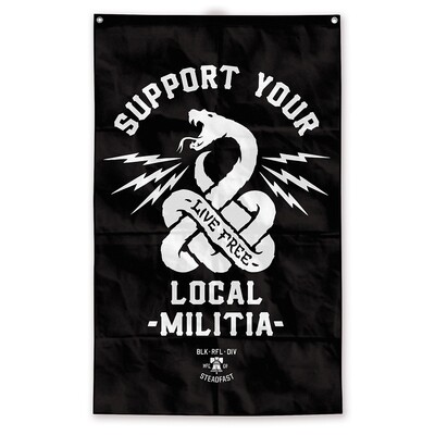 LOCAL MILITIA FLAG