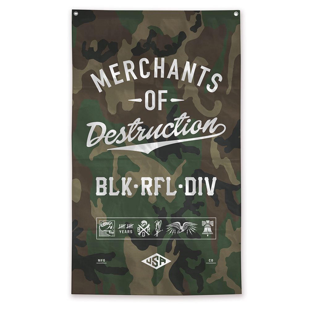MERCHANTS of DESTRUCTION FLAG