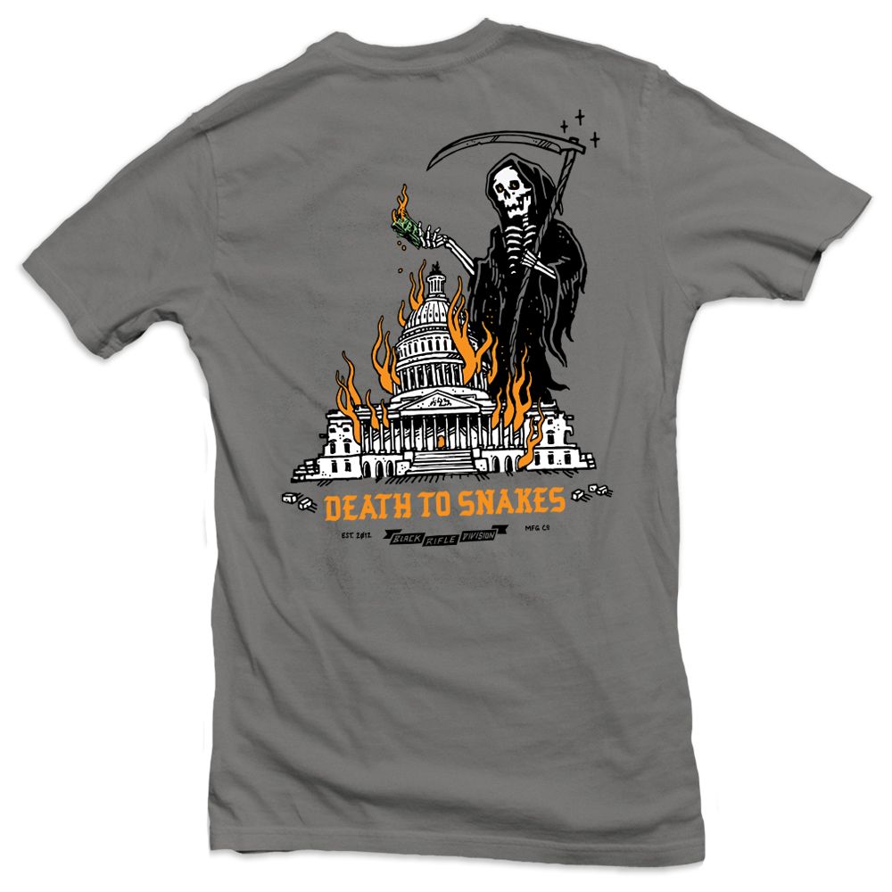 DEATH TO SNAKES T-SHIRT