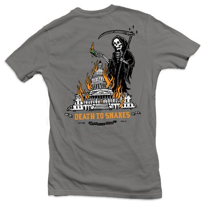 DEATH TO SNAKES T-SHIRT