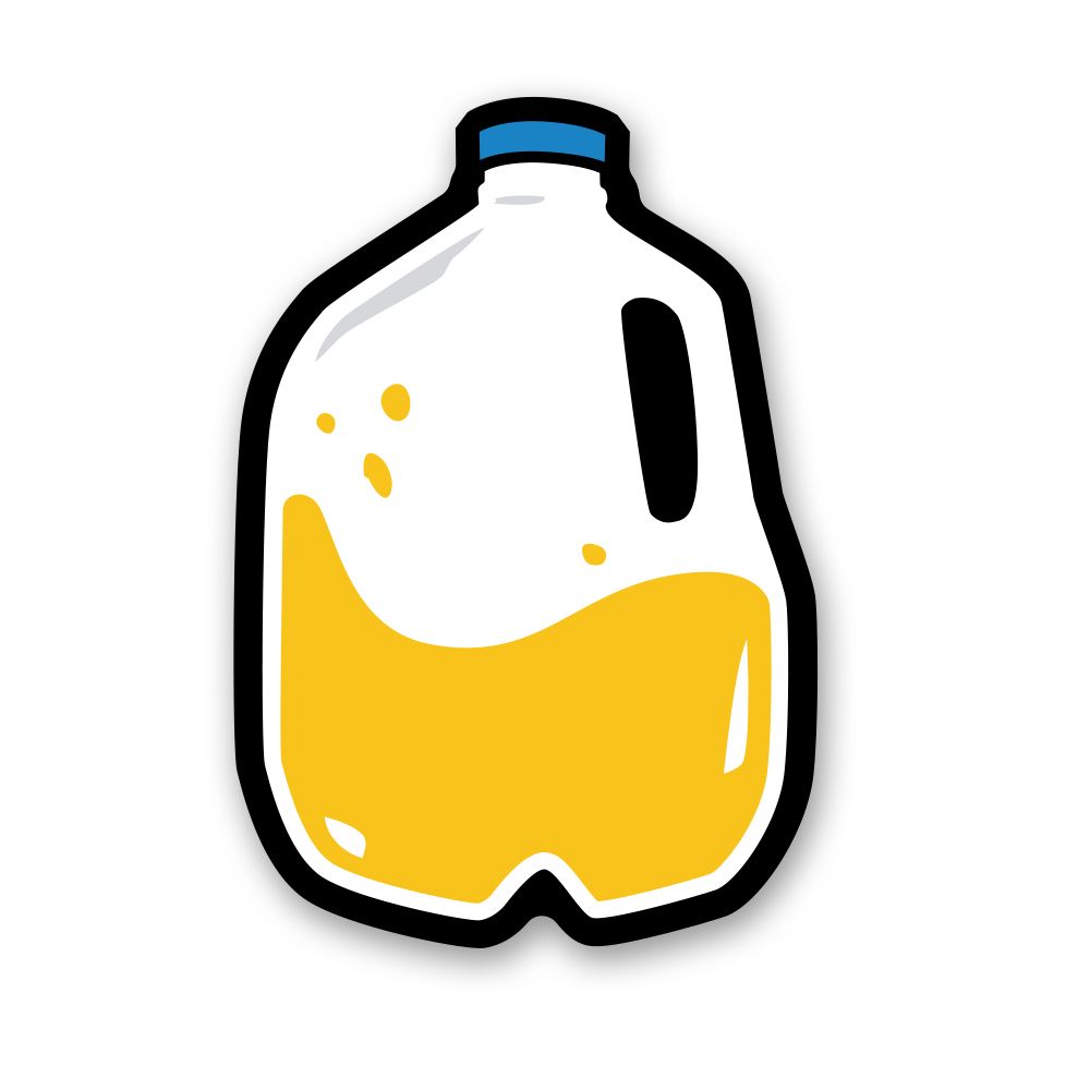 PISSJUG STICKER