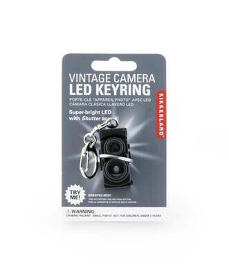 Vntg Camera Keychain /KRL24-CDU