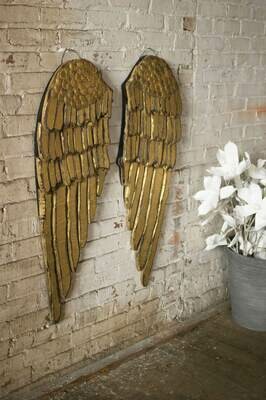 Set2 Wooden Angel Wings