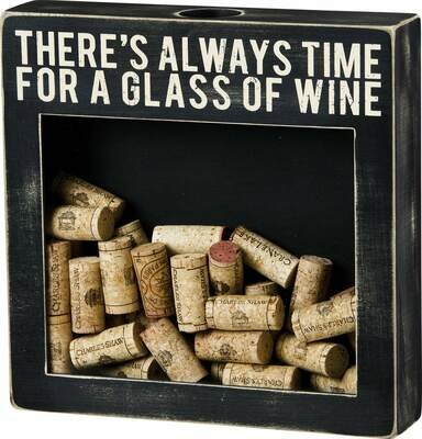 Glass of Wine cork keeper/24293