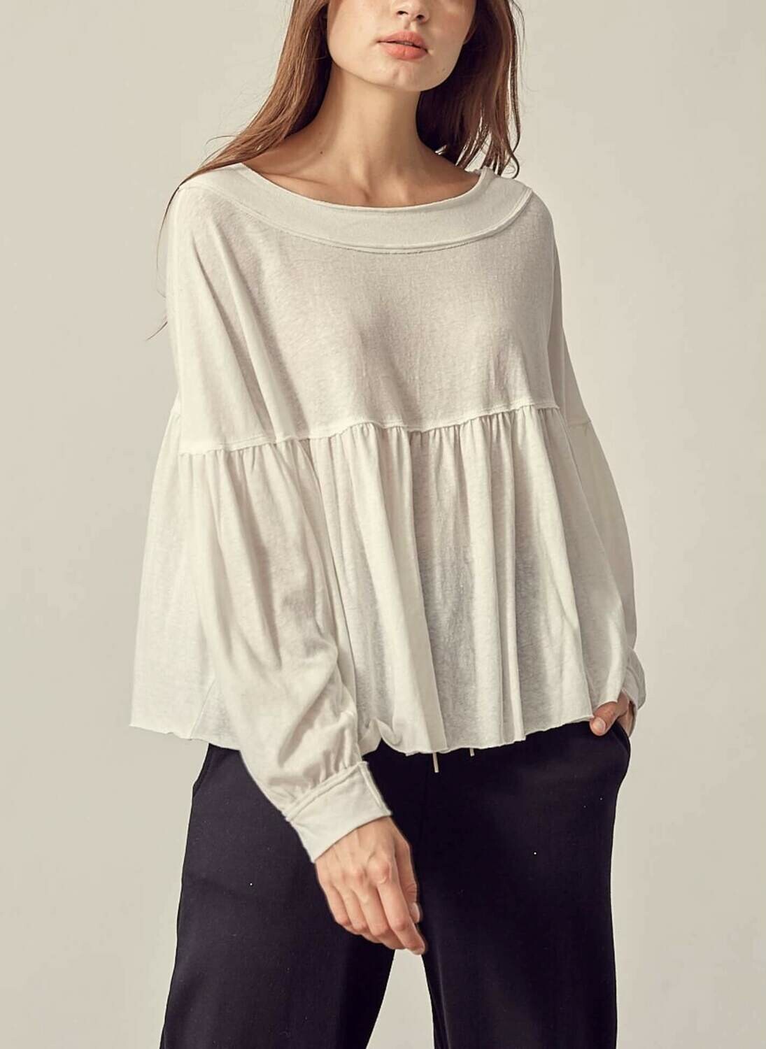 Oversized Cotton Top