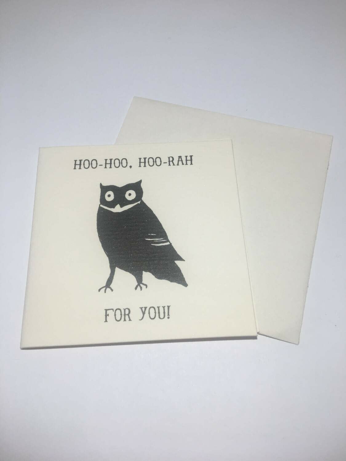 mini card-Hoo Rah