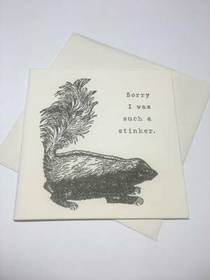 Apology Mini Card & Envelope