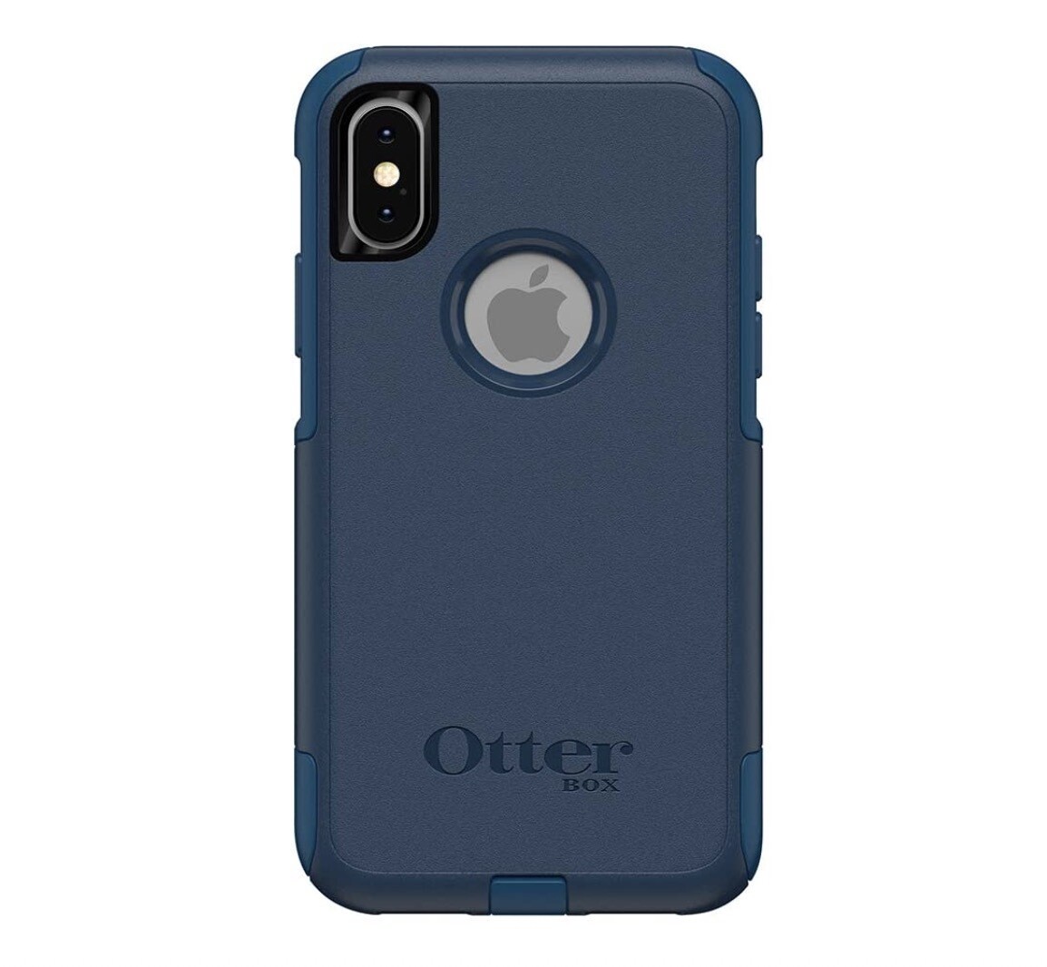 OtterBox iPhone Xs Commuter Series, Bespoke Way (Blue/Blue)