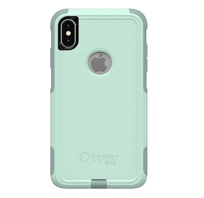 OtterBox iPhone Xs Commuter Series, Ocean Way (Aqua/Aquifer) - view 1