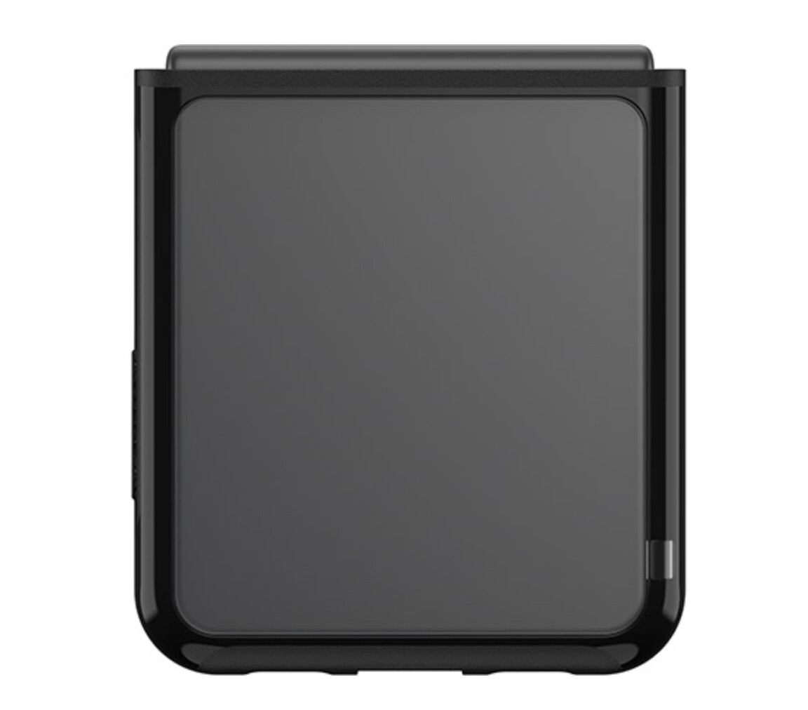 OtterBox Samsung Galaxy Z Flip3 Symmetry Flex, Black Crystal