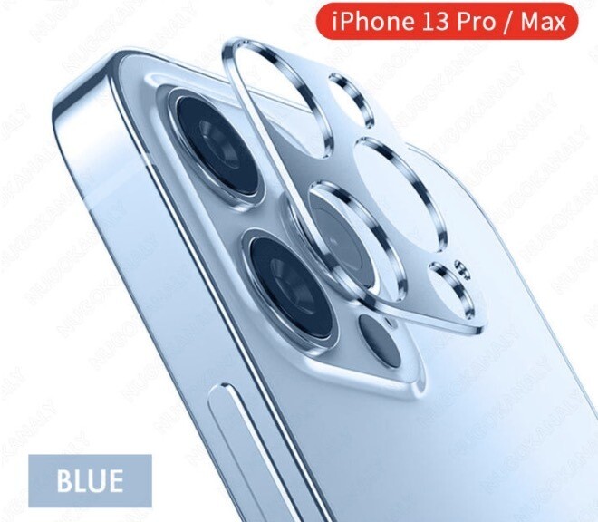 TDG LZ iPhone 13 Pro Max Rear Camera Lens Metal Protector (Lens Protector)