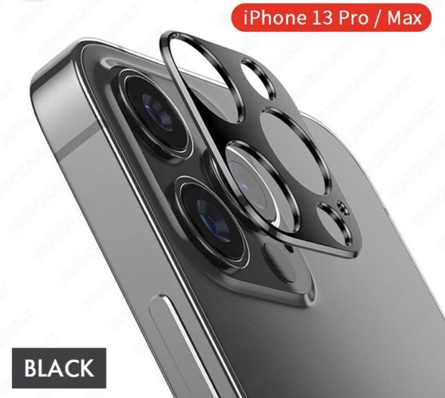 TDG LZ iPhone 13 Pro Max Rear Camera Lens Metal Protector (Lens Protector)