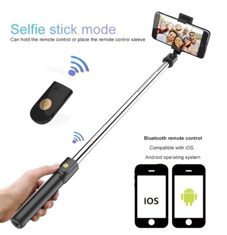 K07 Selfie Stick Integrated Tripod