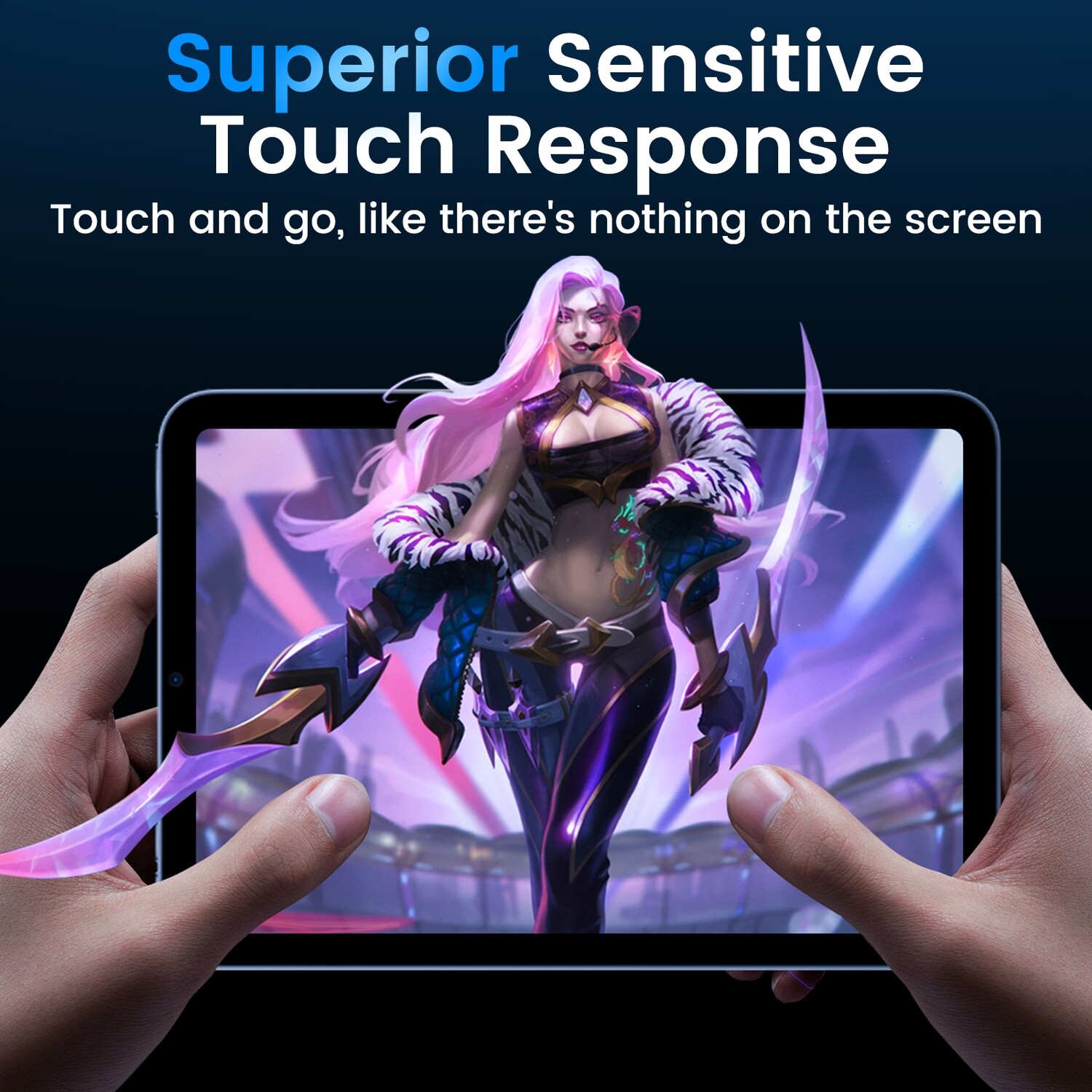 311195-TDG iPad 10.9/11 Tempered Glass, 2.5D Clear