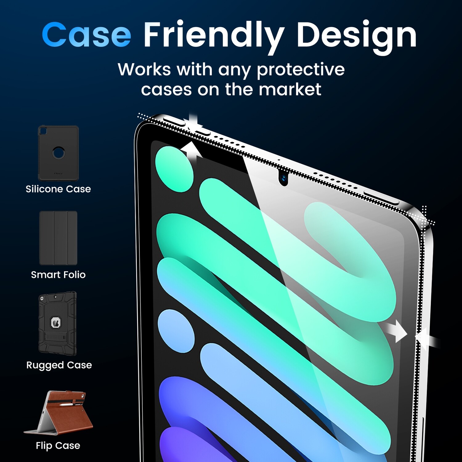 311140-TDG iPad 12.9 Tempered Glass (2018-2022)