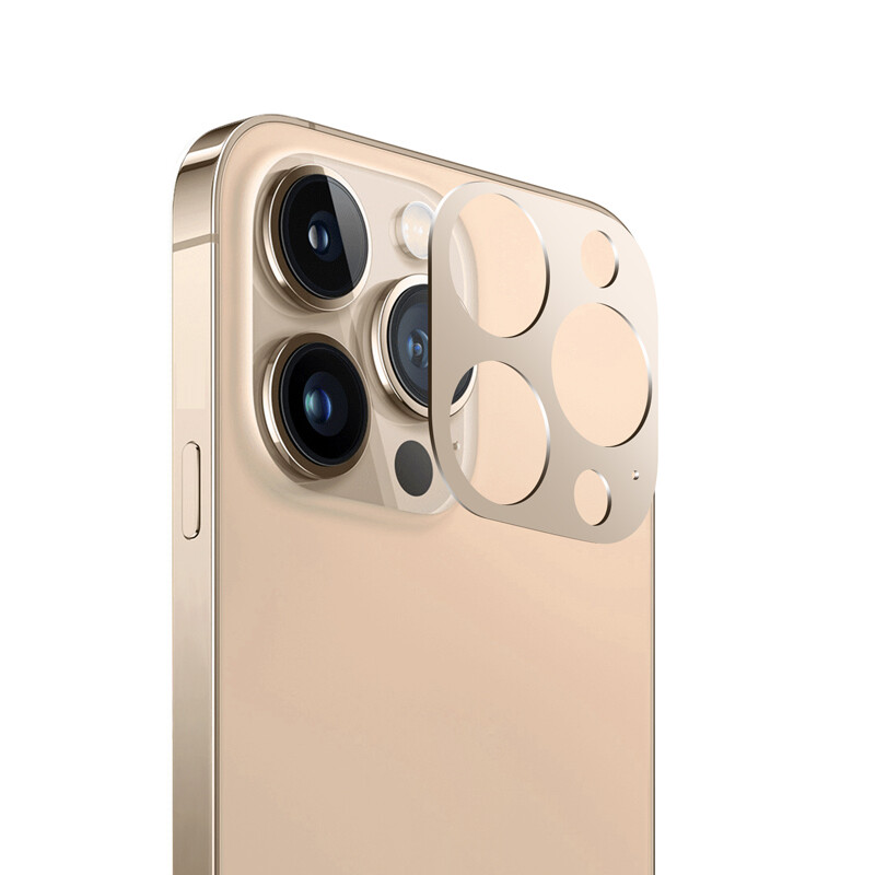 TDG iPhone 11 Pro/11 Pro Max Lens Protector, Gold (Lens Protector)