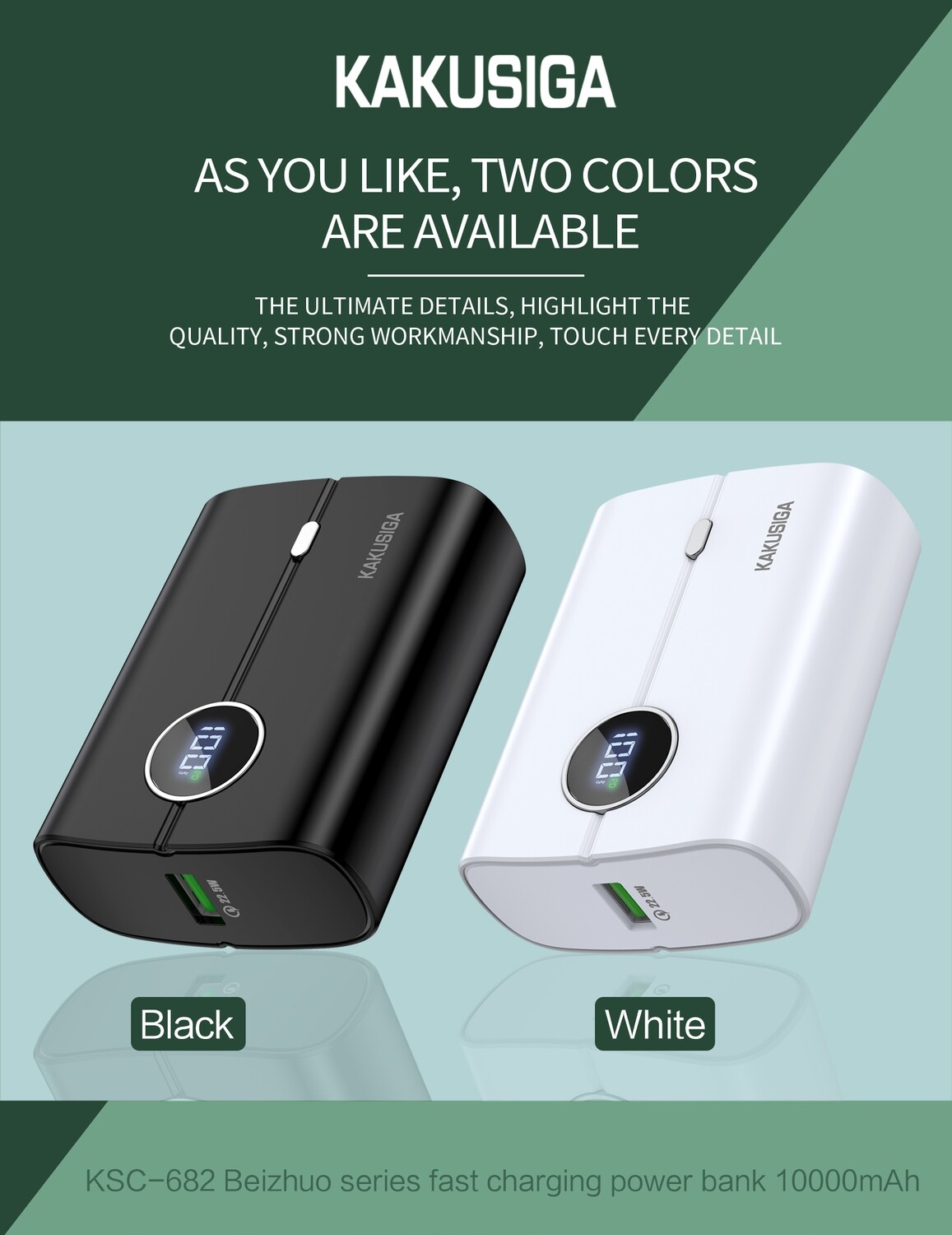 Kaku KSC-682 PD 10,000mAh blk