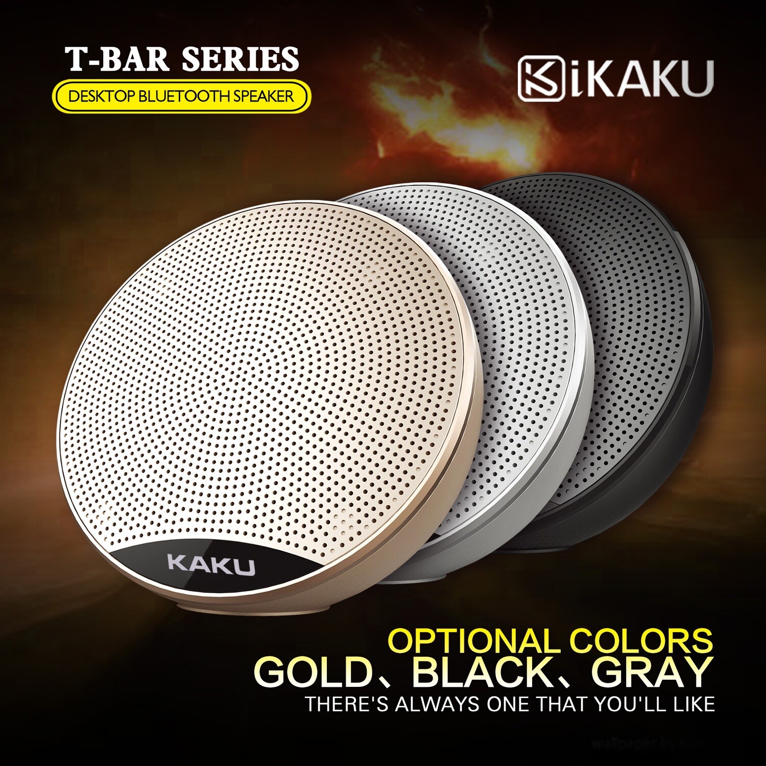 Kaku Bluetooth Speaker, Black