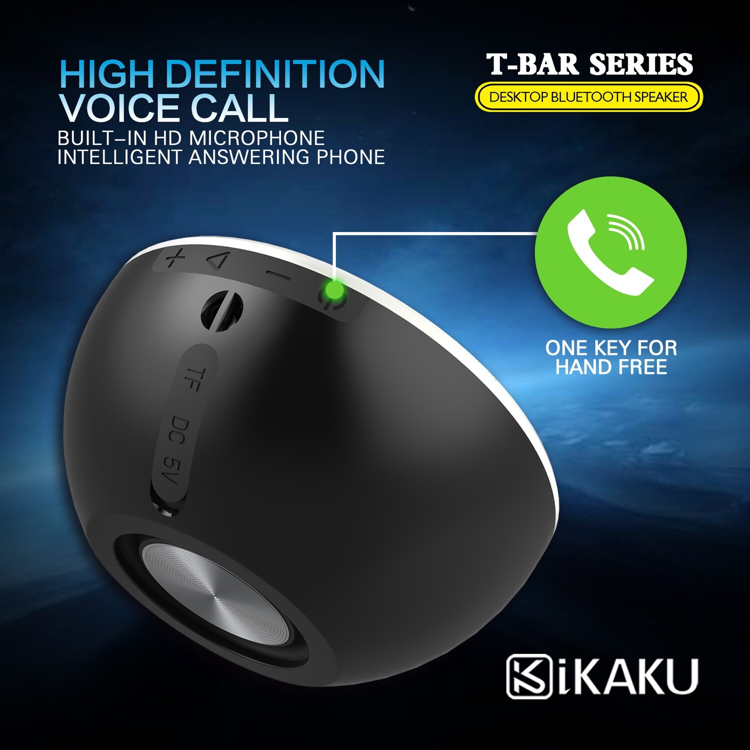 Kaku Bluetooth Speaker, Black