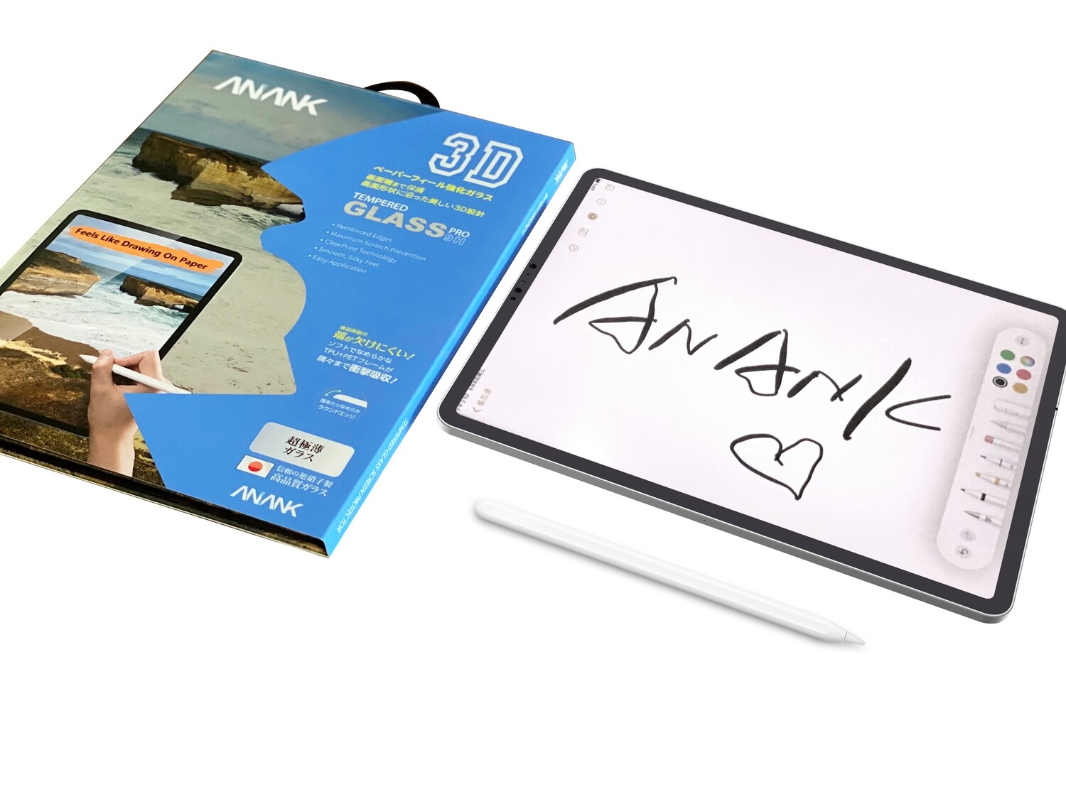 652784-Anank iPad Pro 12.9 Paperlike Film, Clear (Screen