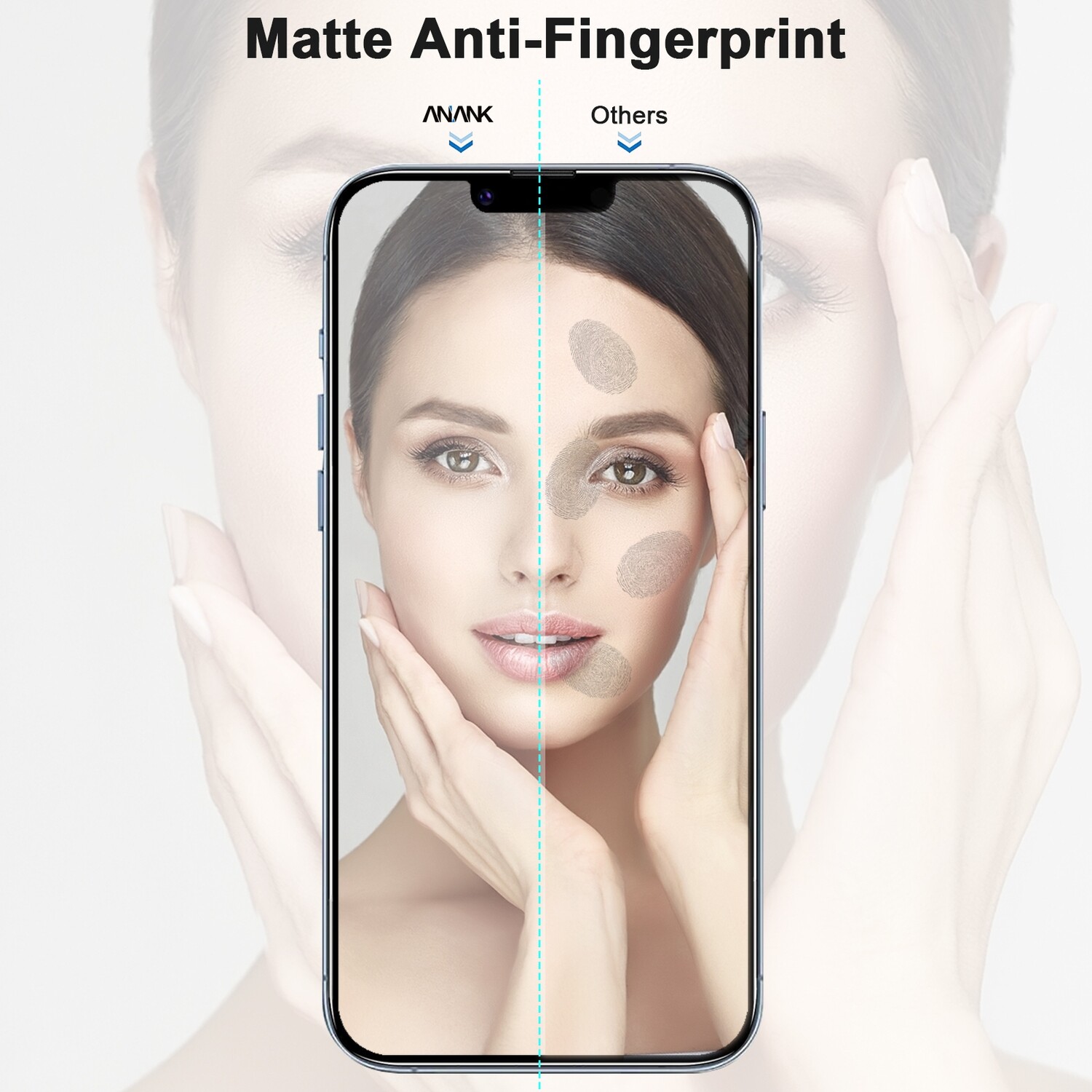 652470-Anank iPhone 13 Pro Max/14 Plus 2.5D, MATTE