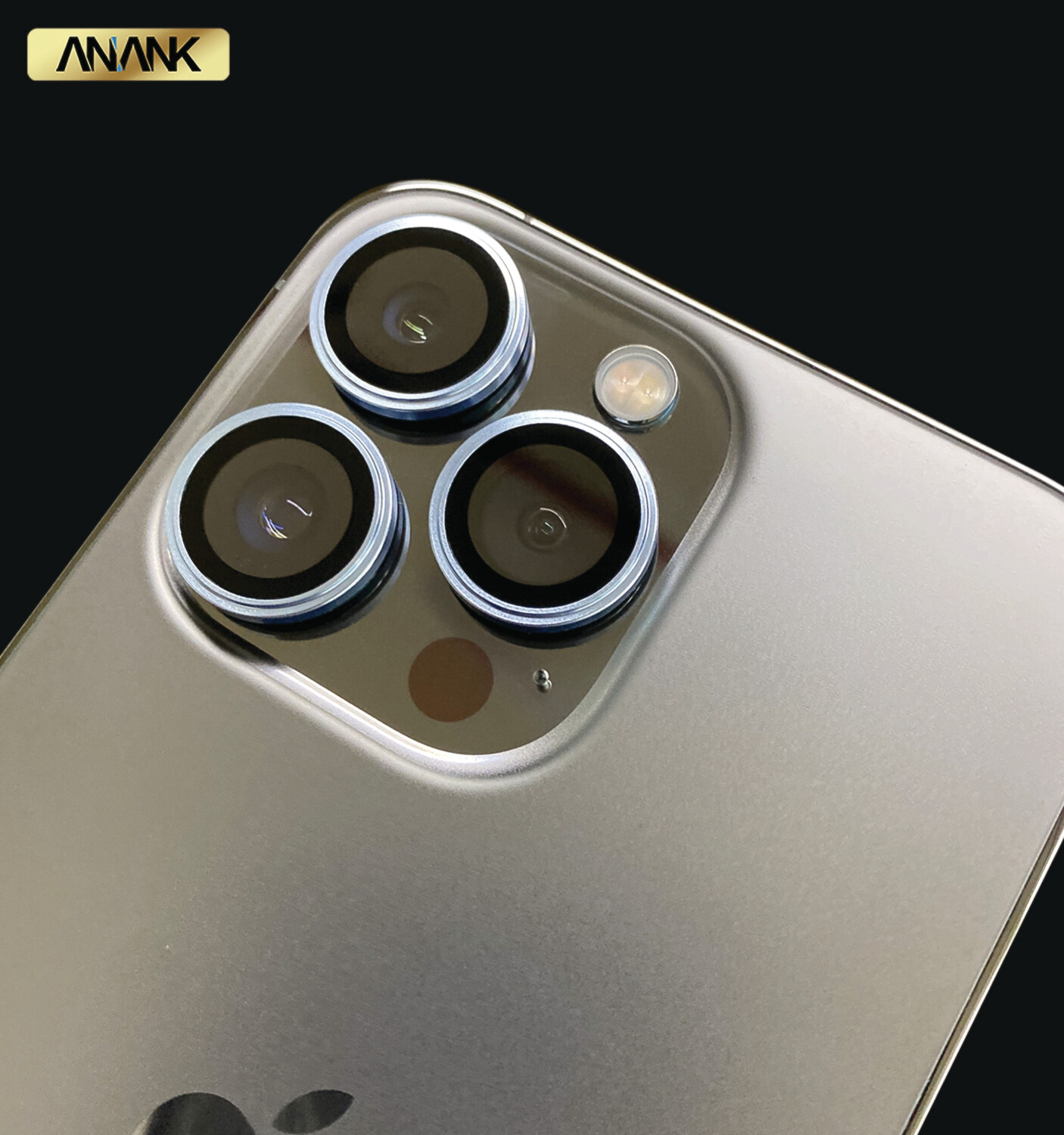 Anank iPhone 13 Pro AR Circle Lens Guard, Blue