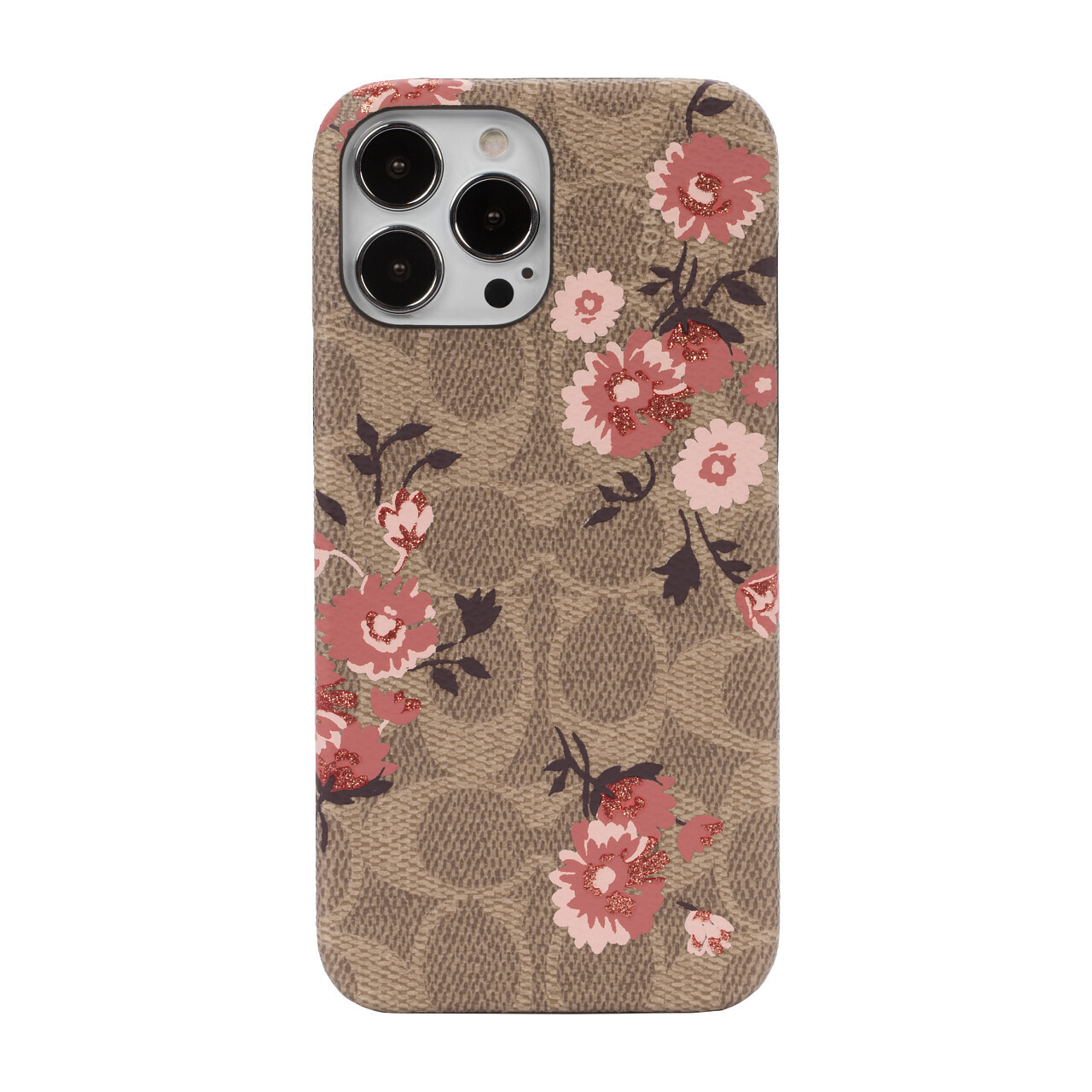 Coach iPhone 13 Pro Max Slim Wrap, Prairie Rose Signature C - view 1