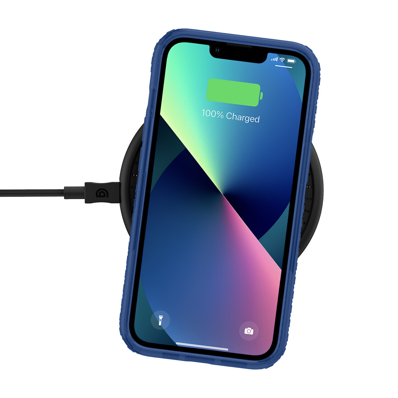 Incipio iPhone 13 Pro Grip, Classic Blue/Clear