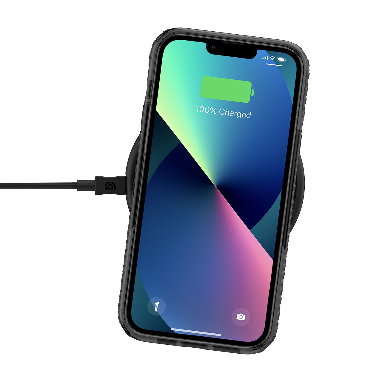 Incipio iPhone 13 Pro Max Grip, Black/Clear