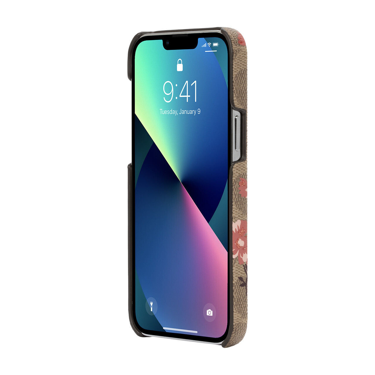Coach iPhone 13 Pro Max Slim Wrap, Prairie Rose Signature C - view 3