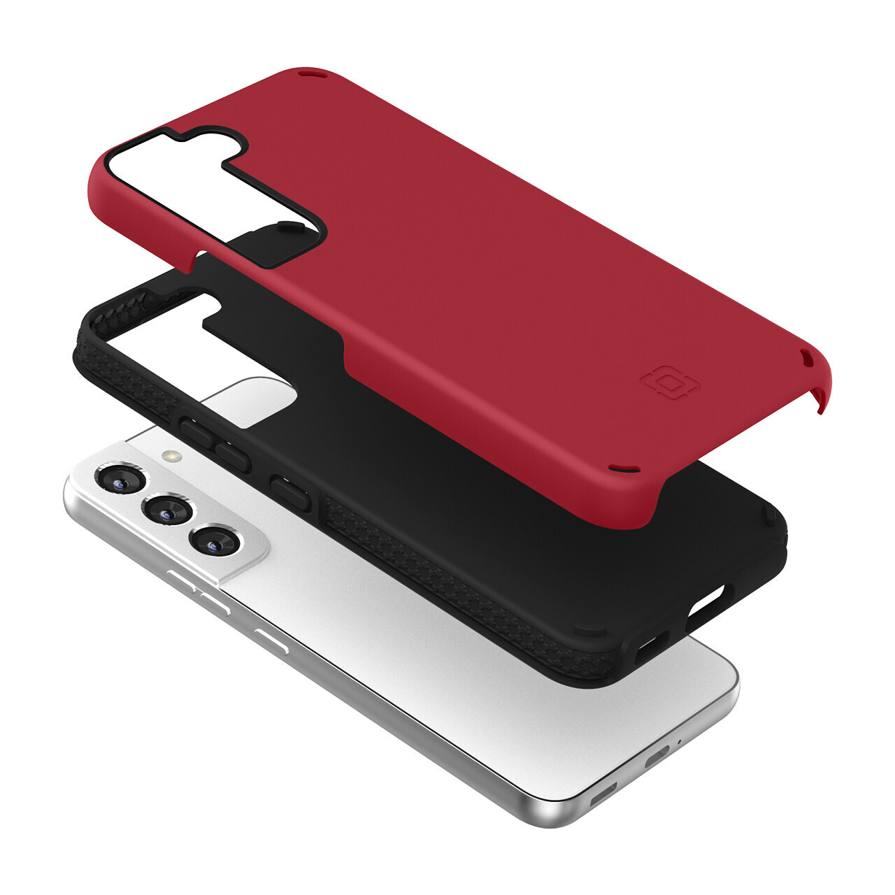 Incipio Samsung Galaxy S22 5G Duo, Salsa Red/Black