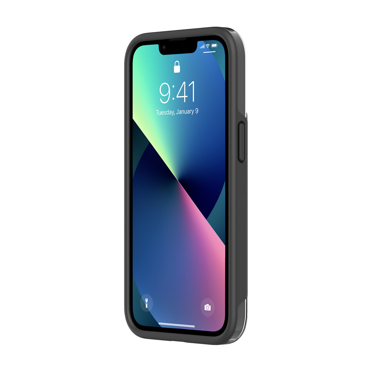 Incipio iPhone 13 Pro Slim, Black/Clear