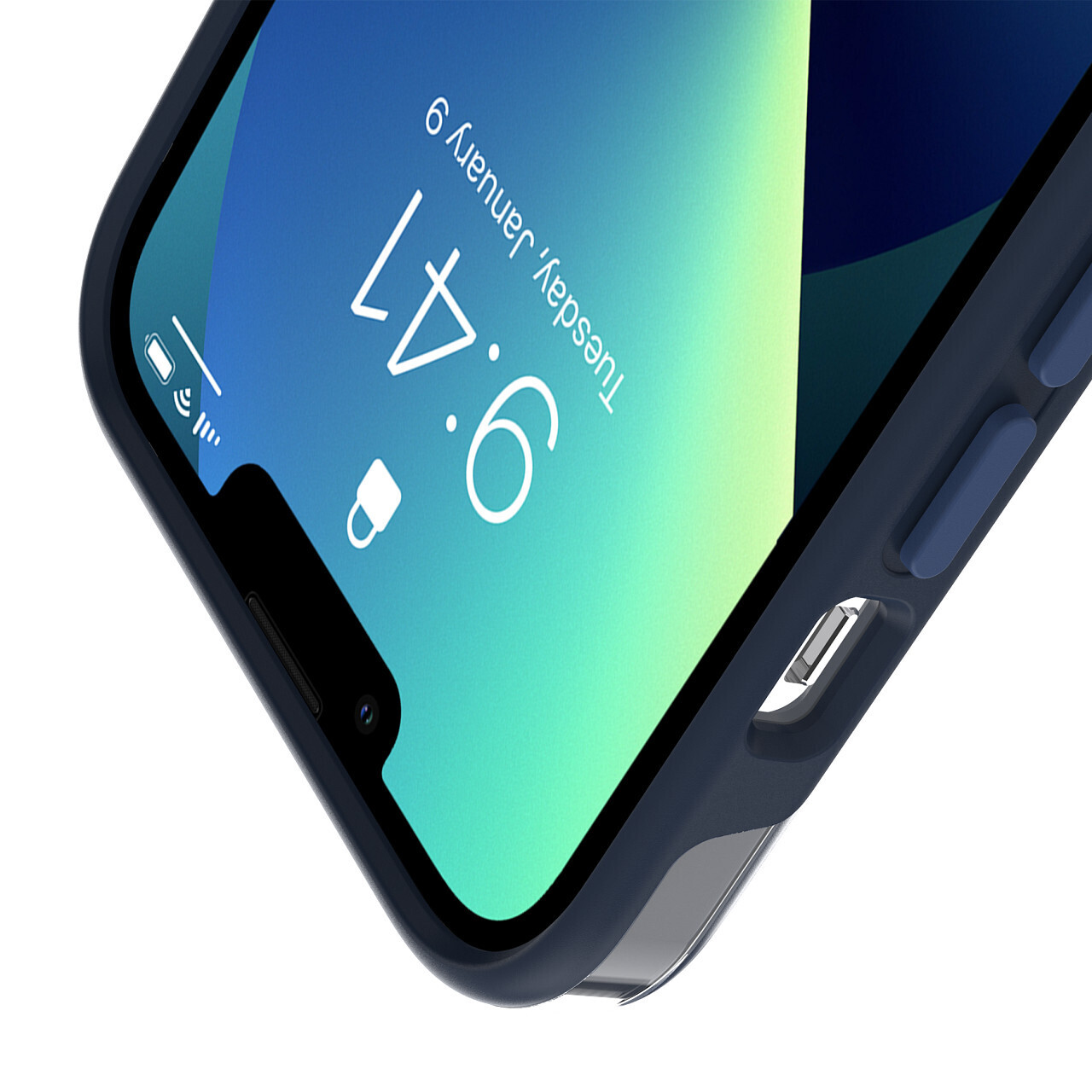 Incipio iPhone 13 Pro Organicore Clear, Ocean Blue/Night Sky/Clear