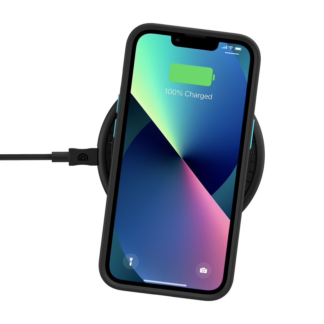 Incipio iPhone 13 Pro Optum, Black Oyster/Black/Electric Blue