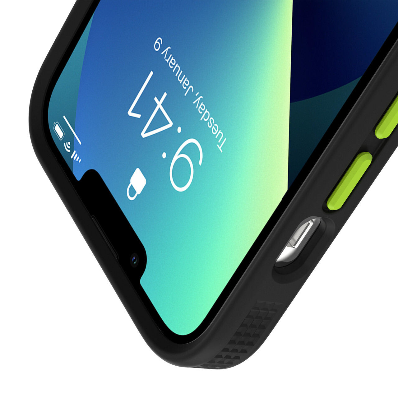 Incipio iPhone 13 Pro Optum, Stone Blue/Black/Volt