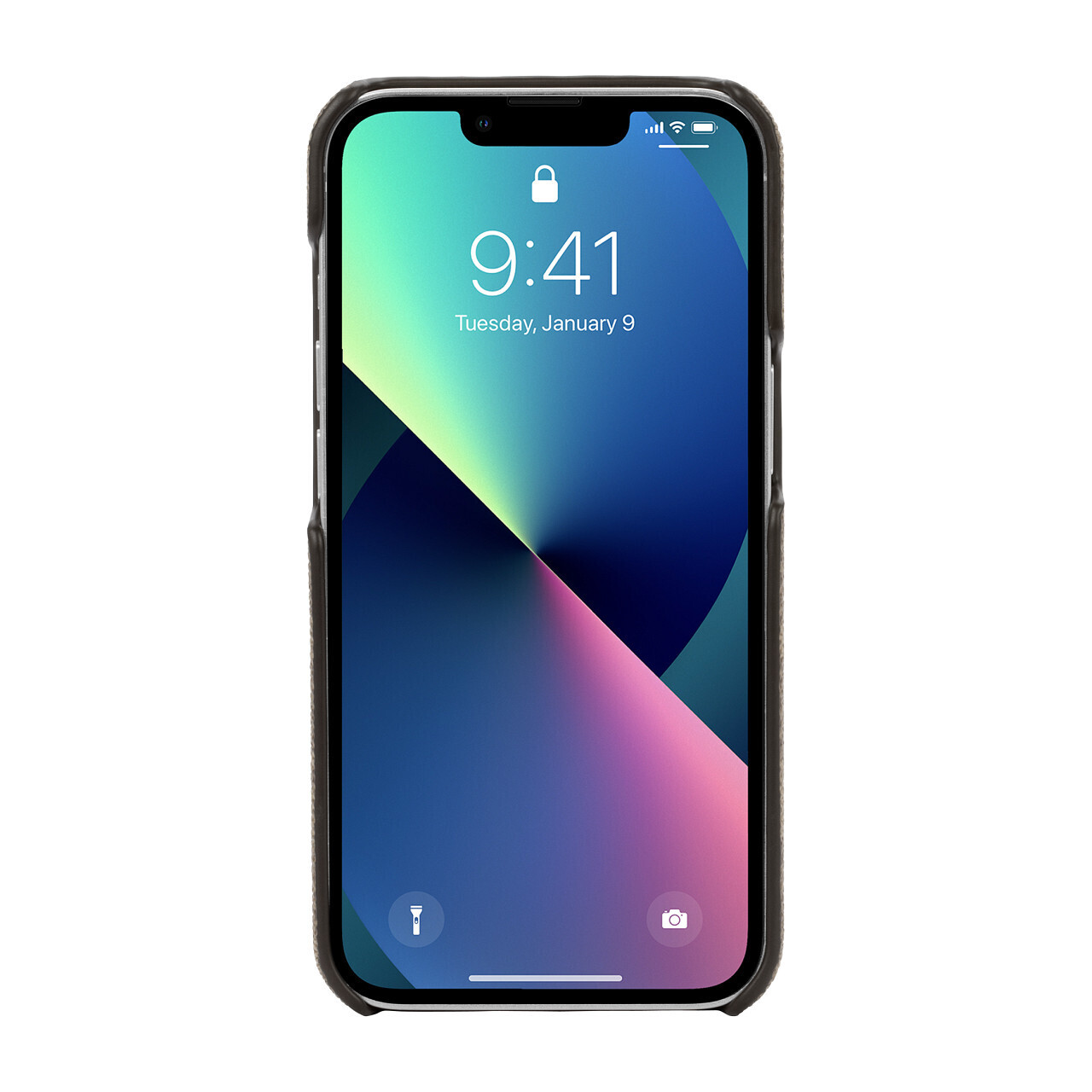 Coach iPhone 13 Slim Wrap, Signature C Khaki