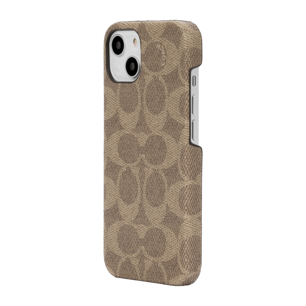 Coach iPhone 13 Slim Wrap, Signature C Khaki