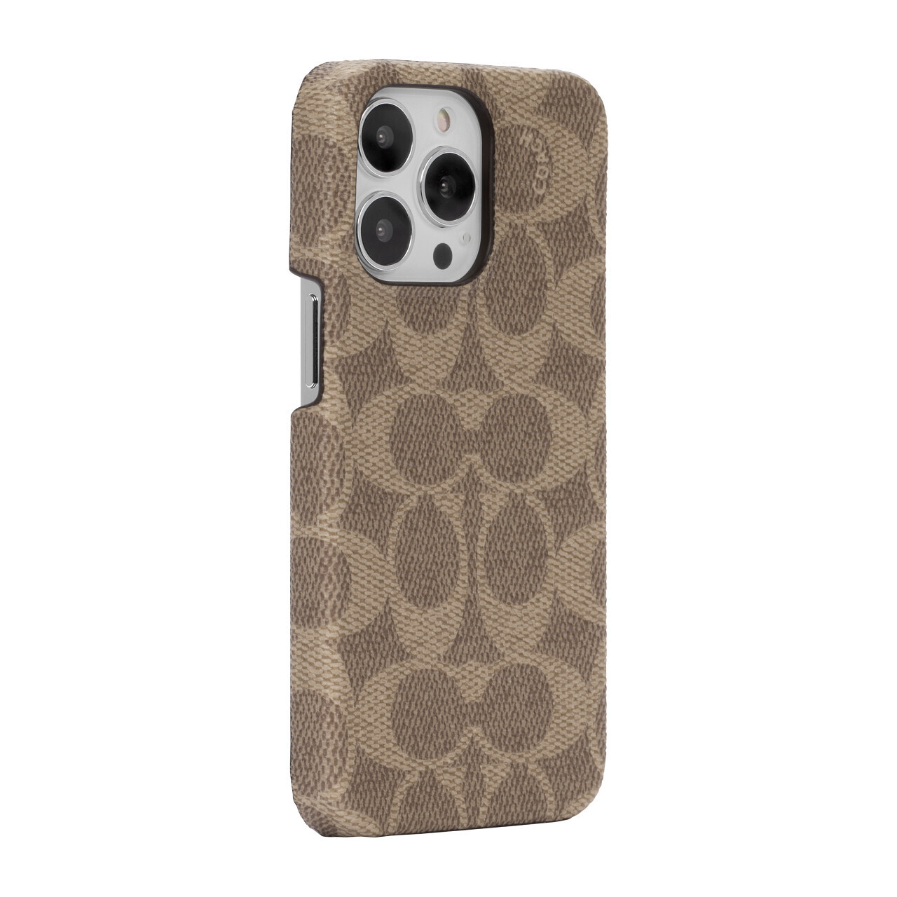 Coach iPhone 13 Pro Slim Wrap, Signature C Khaki